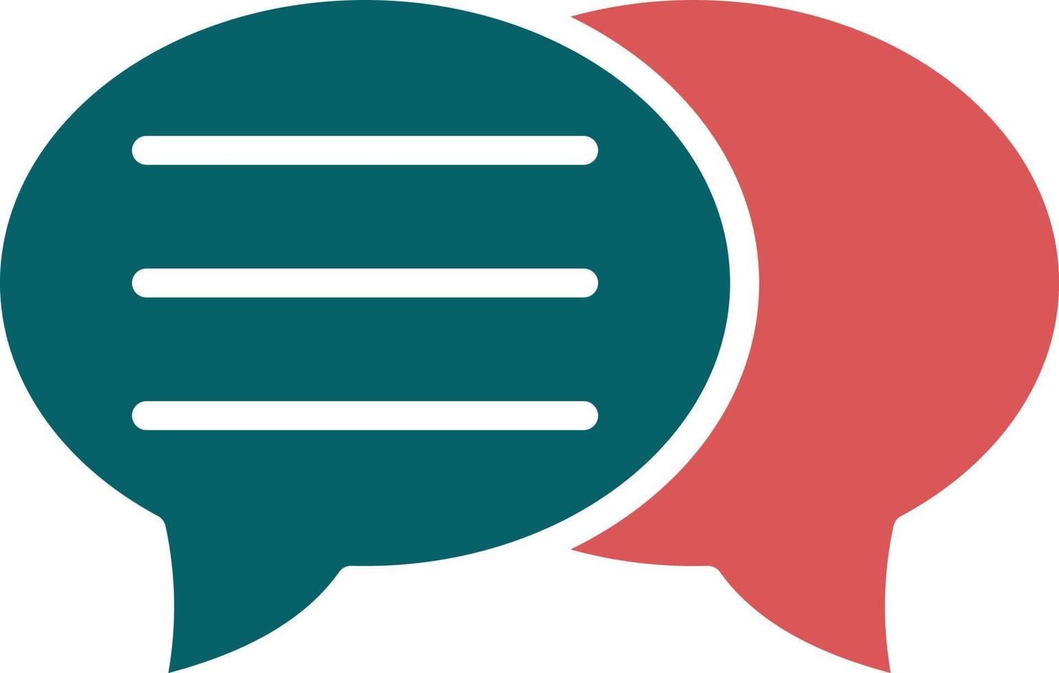 Message Icon Style vector