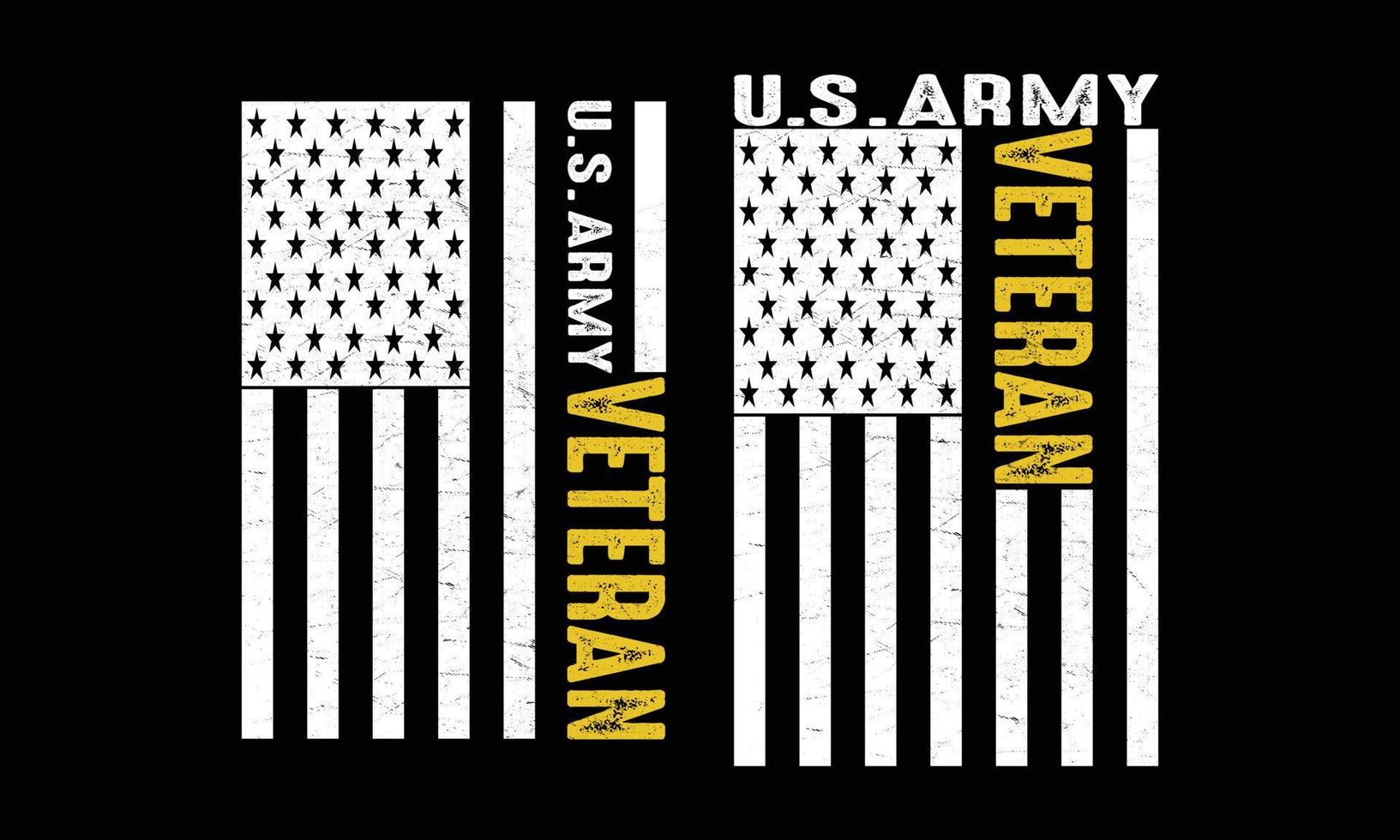 US Army Veteran Shirt Design. Veterans Day Design. vector