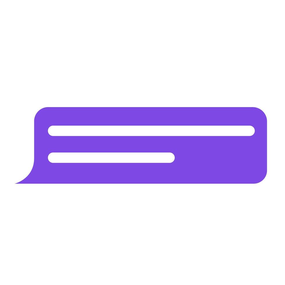 Speech bubble. Social Media. vector