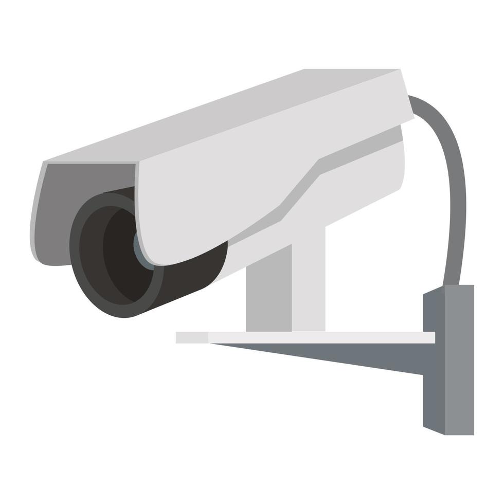 icono de vector de cámara de seguridad cctv