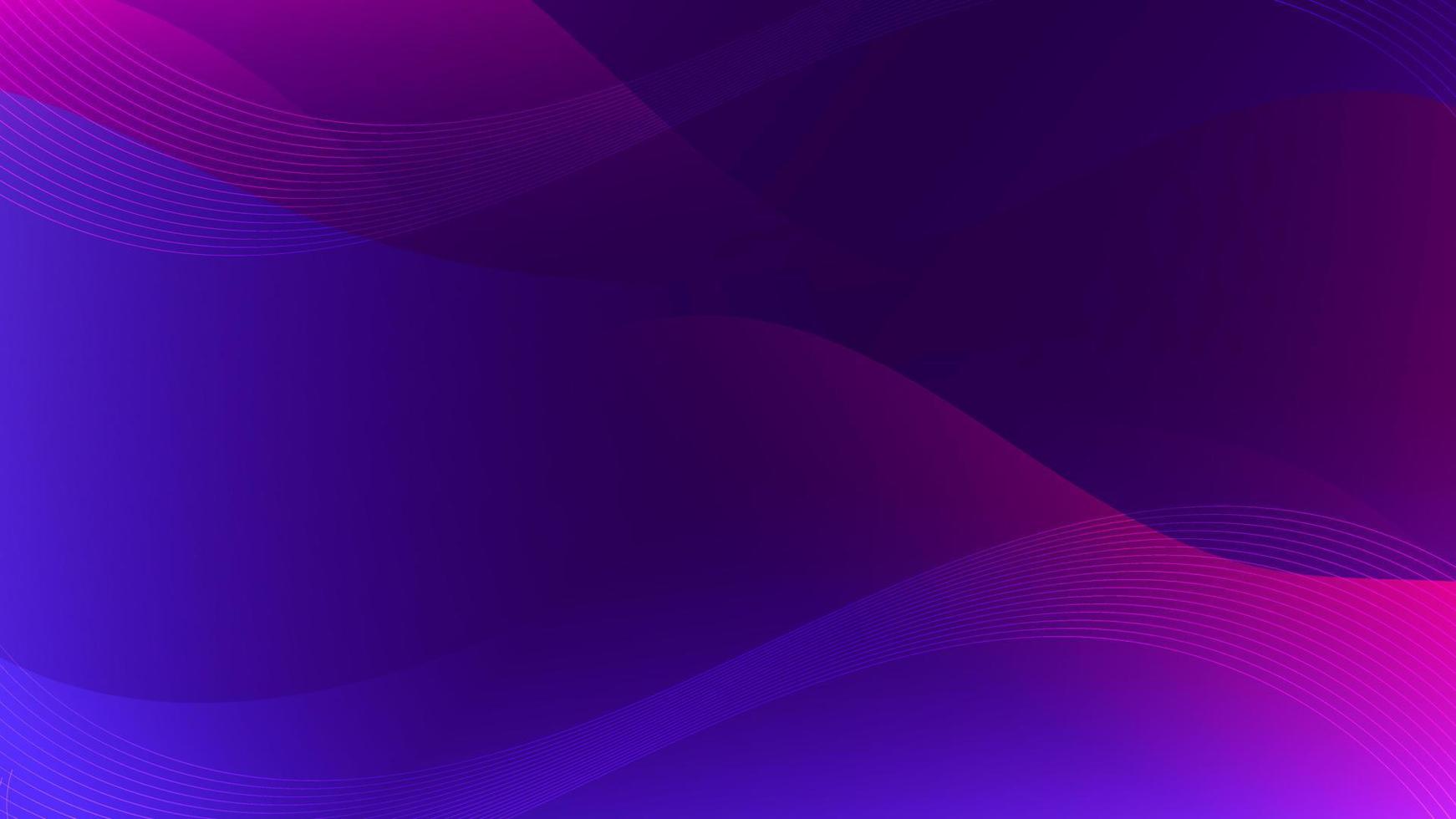 Abstract Blue Fluid Wave Background vector