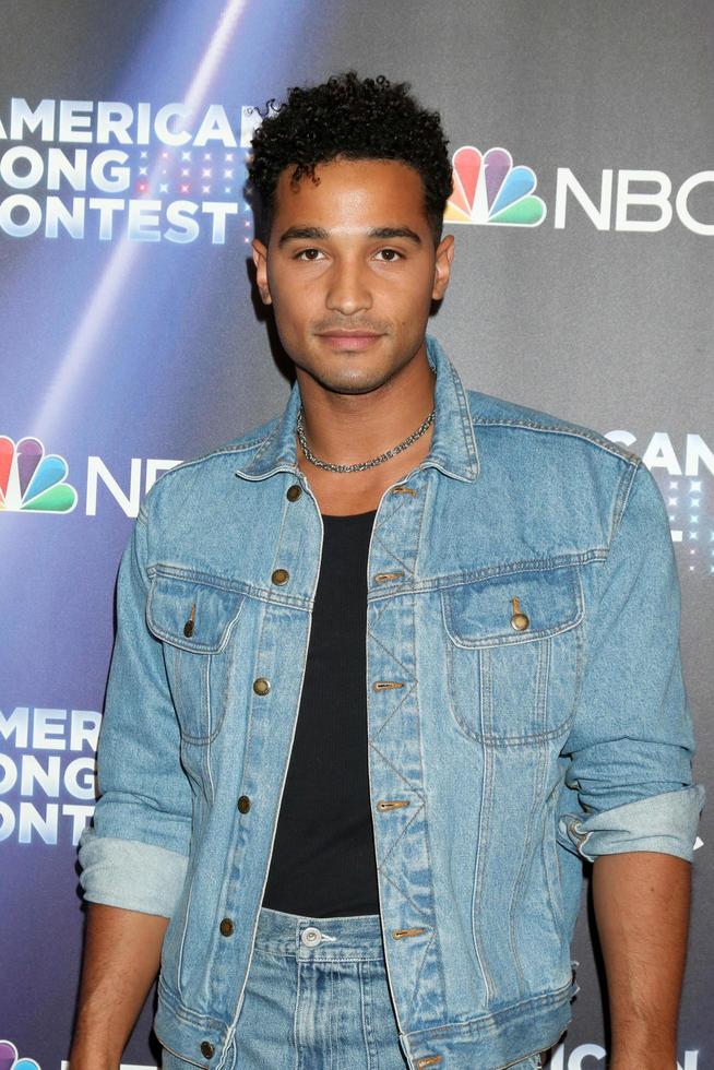 LOS ANGELES - APR 25 Devin Way at the America Song Contest Semi-finals Red Carpet at Universal Studios on April 25, 2022 in Universal City, CA photo