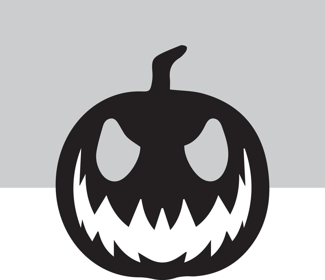 Pumpkin vector ideea used for the Halloween season