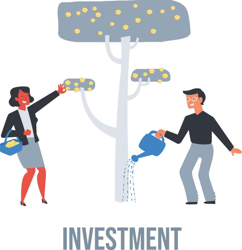 Investment Vector Illustration