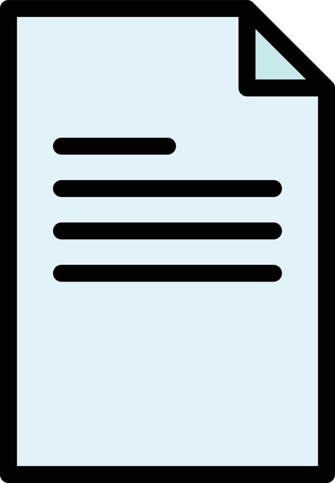 archivo texto datos informe empresa logotipo plantilla color plano vector