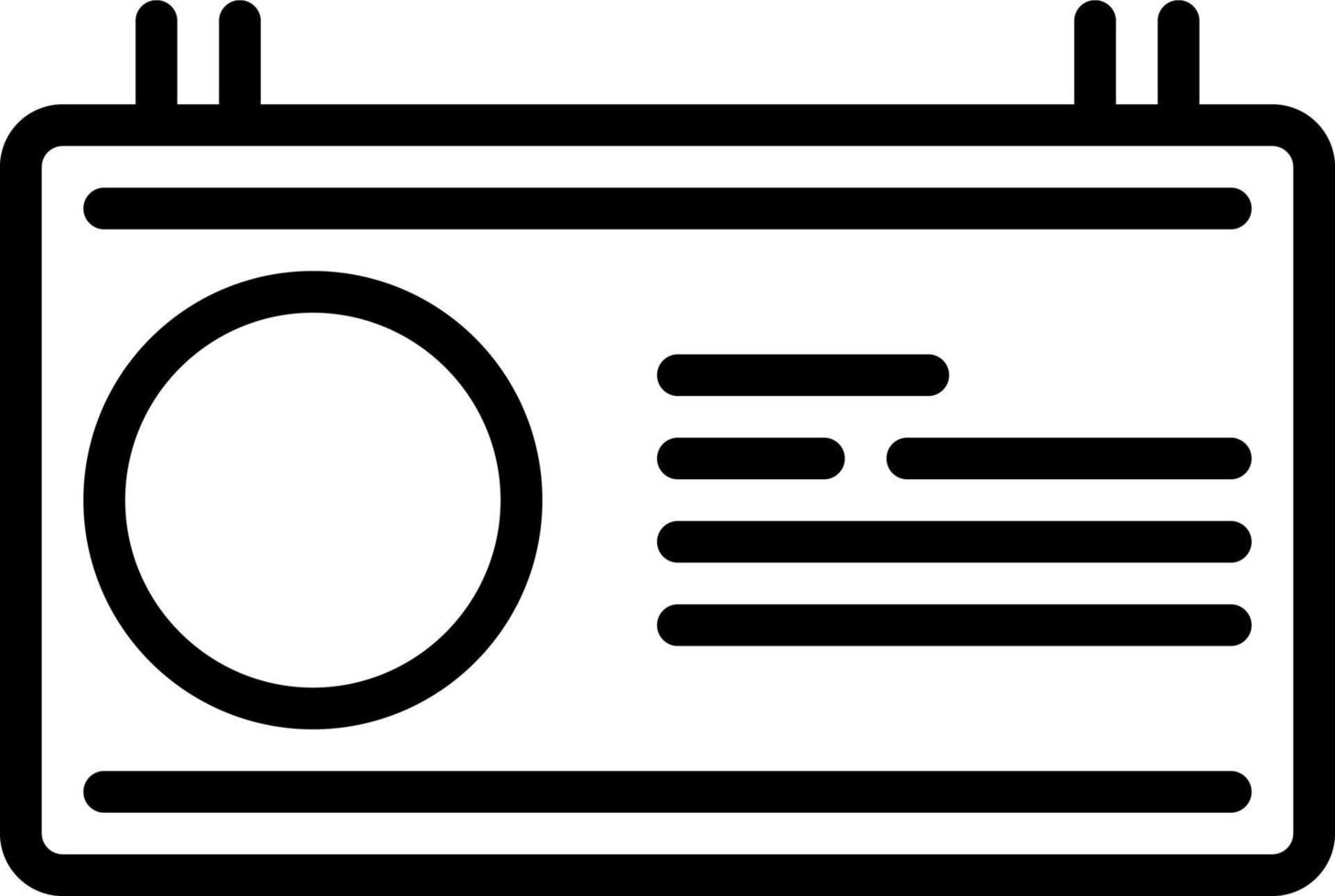 line icon for according vector