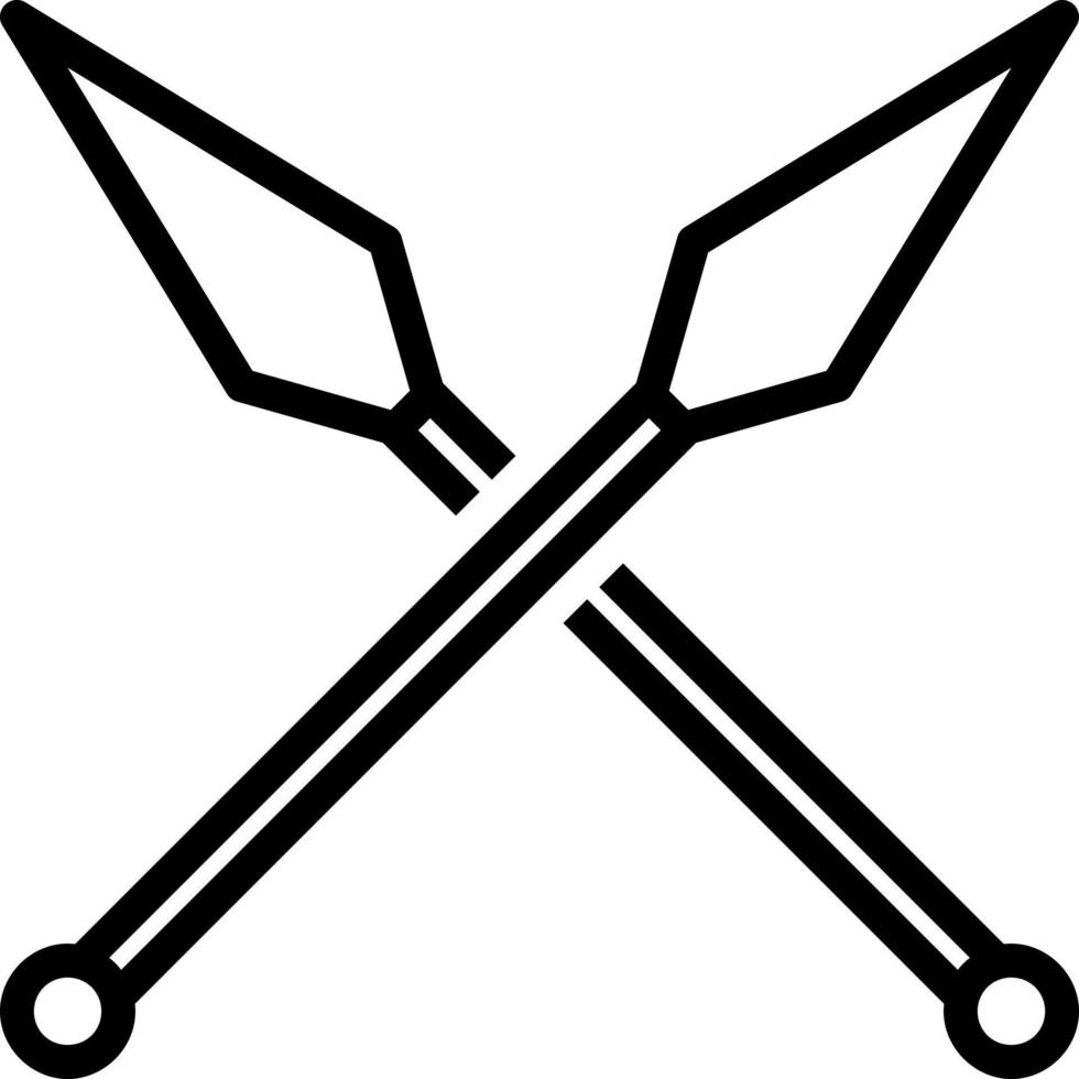 line icon for weapon vector
