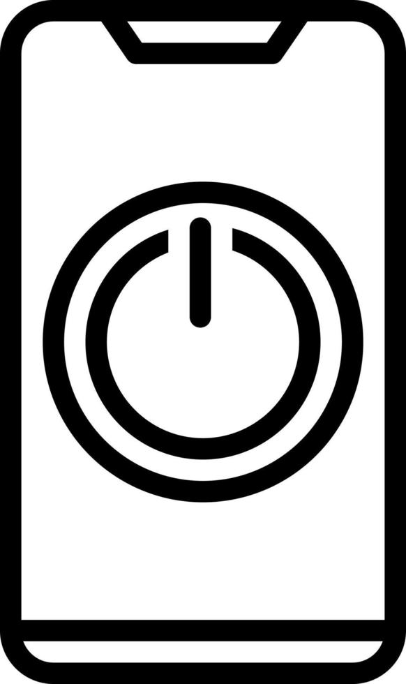 line icon for off vector