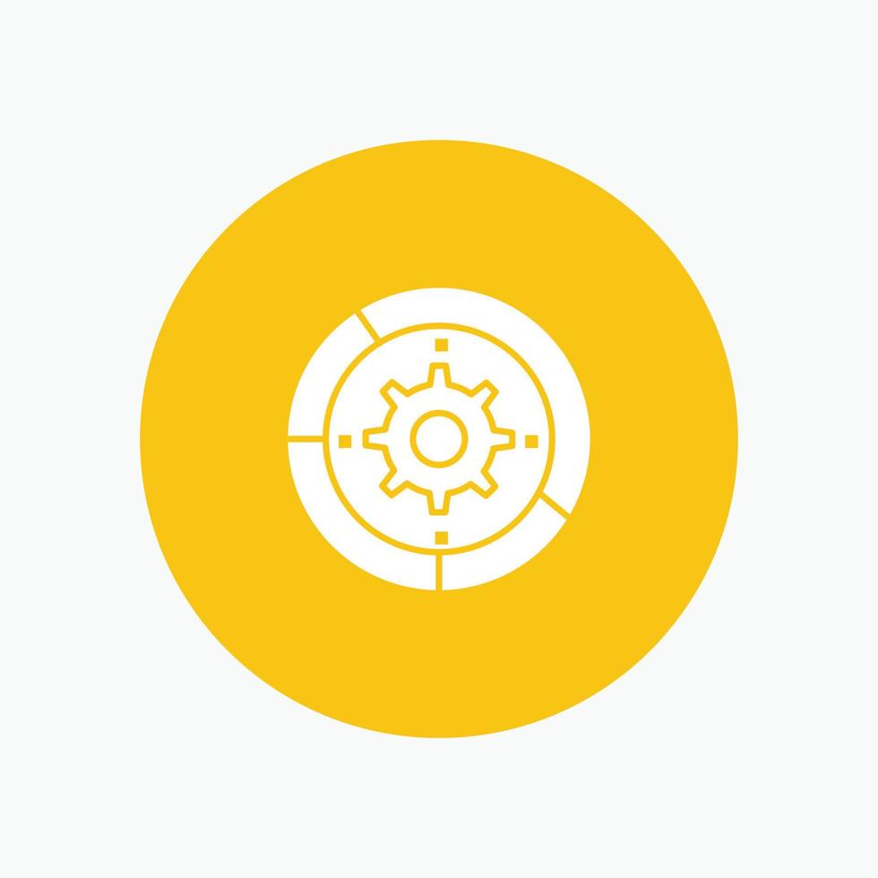 Gear Settings Setup Engine Process vector