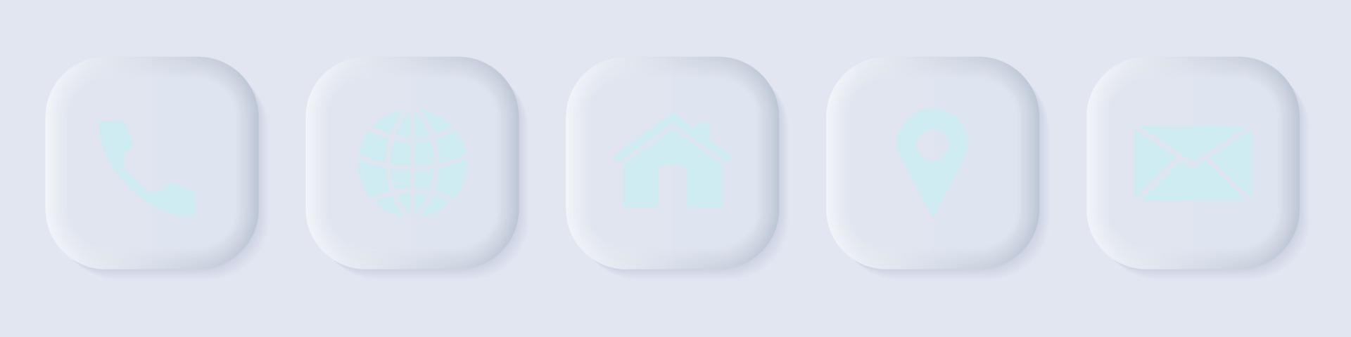 Different type of modern UI button set vector