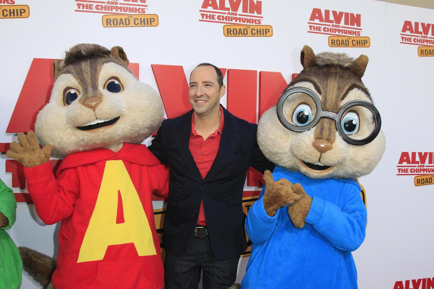 LOS ANGELES - DEC 12 - Tony Hale at the Alvin And The Chipmunks - The Road Chip Los Angeles Premiere at the Zanuck Theater, 20th Century Fox Lot on December 12, 2015 in Los Angeles, CA photo
