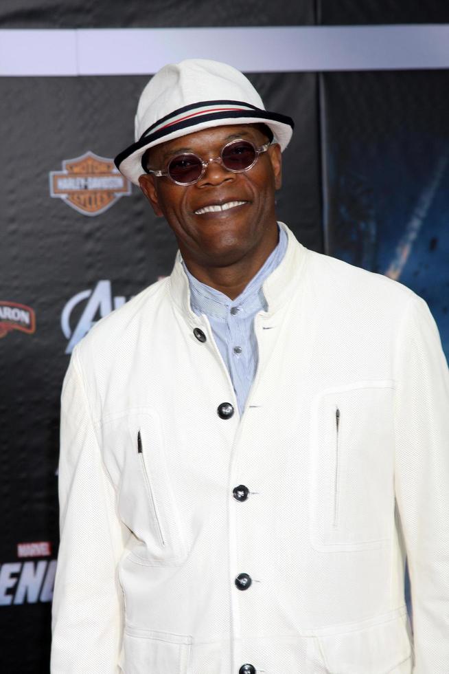 LOS ANGELES - APR 11 - Samuel L. Jackson arrives at The Avengers Premiere at El Capitan Theater on April 11, 2012 in Los Angeles, CA photo