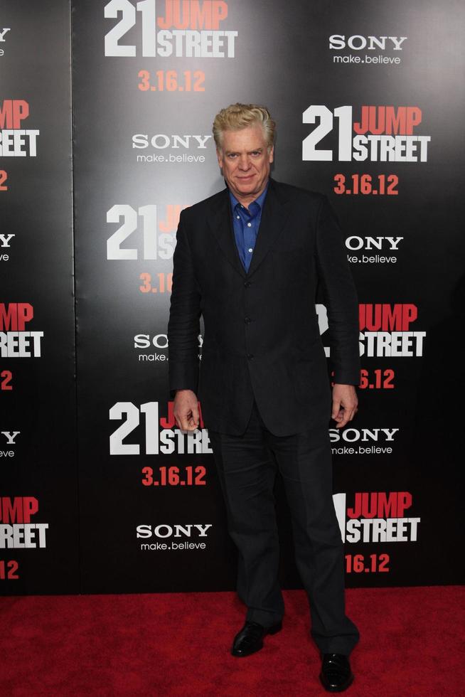 LOS ANGELES - MAR 13 - Christopher McDonald arrives at the 21 Jump Street Premiere at the Graumans Chinese on March 13, 2012 in Los Angeles, CA photo