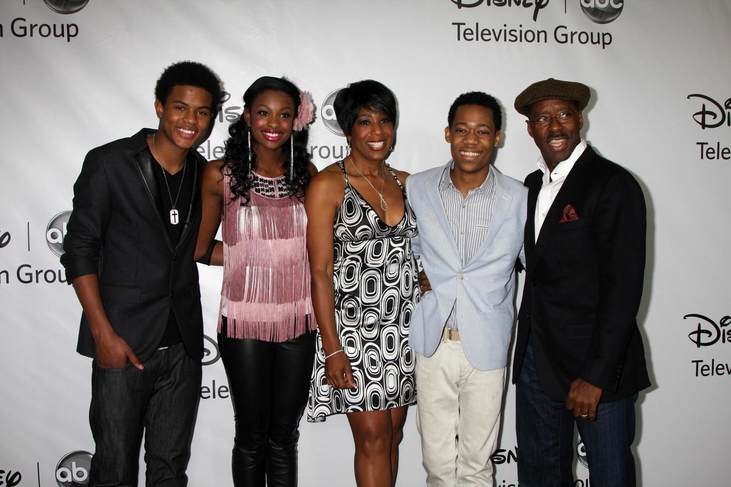 LOS ANGELES - JAN 10 -  Let it Shine Cast - Trevor Jackson, Coco Jones, Dawnn Lewis, Tyler James Williams, Courtney B. Vance arrives at the ABC TCA Party Winter 2012 at Langham Huntington Hotel on January 10, 2012 in Pasadena, CA photo