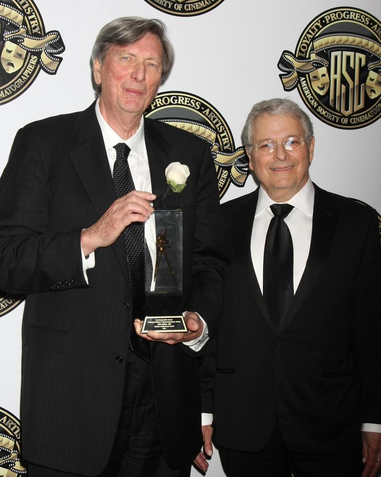 LOS ANGELES - FEB 15 - John Bailey, Lawrence Kasden at the 2015 American Society of Cinematographers Awards at a Century Plaza Hotel on February 15, 2015 in Century City, CA photo