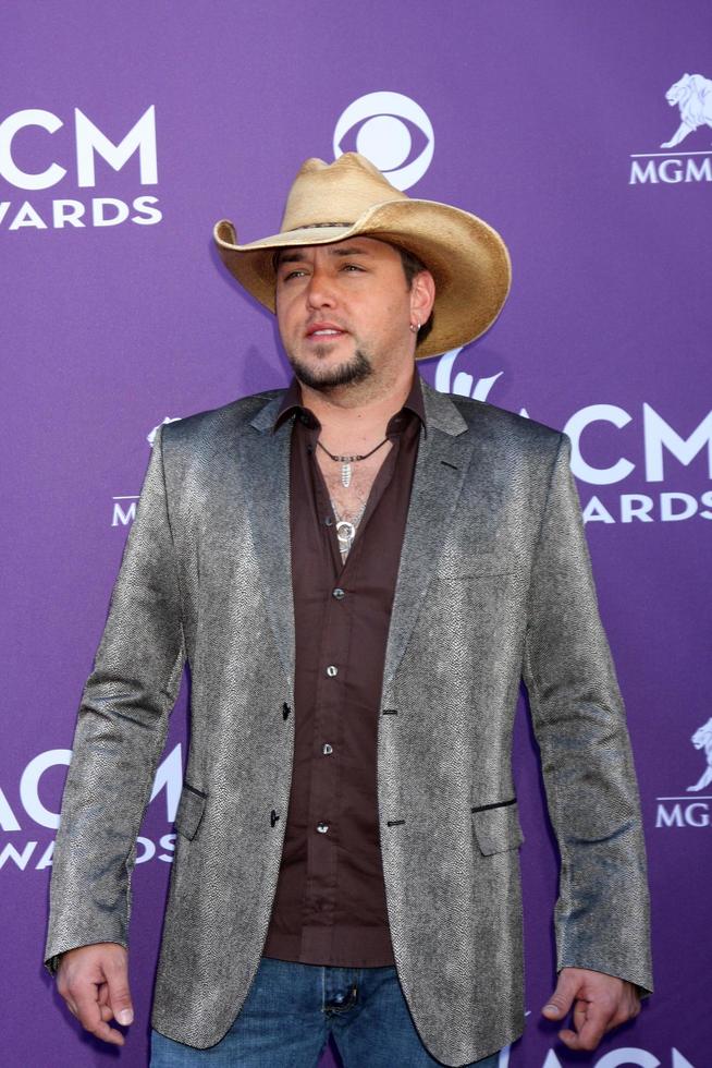 LAS VEGAS - APR 1 - Jason Aldean arrives at the 2012 Academy of Country Music Awards at MGM Grand Garden Arena on April 1, 2010 in Las Vegas, NV photo