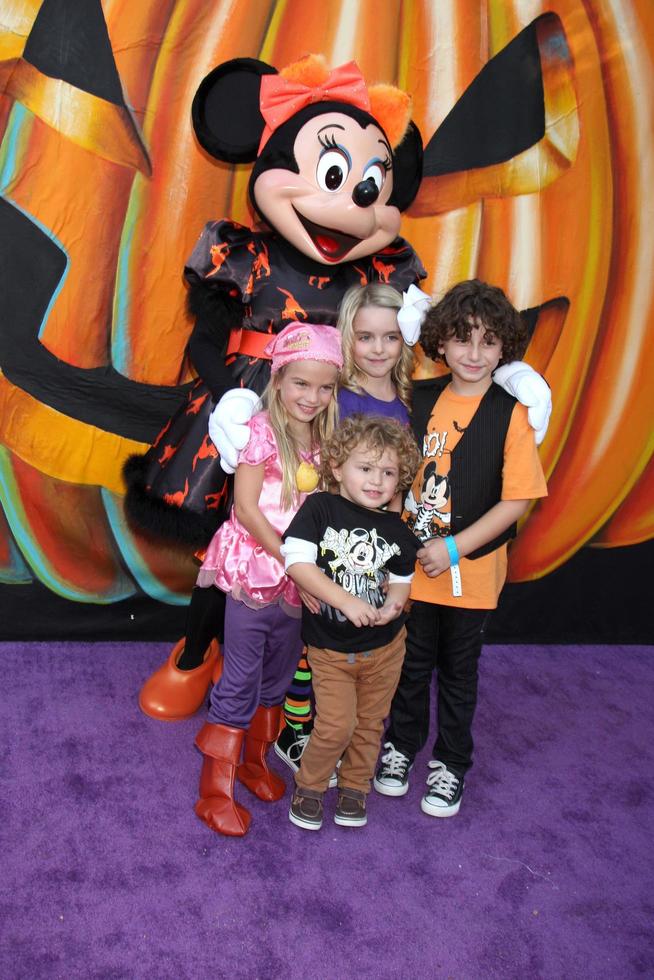LOS ANGELES - OCT 1 - Mia Talerico, Ocean Maturo, McKenna Grace, August Maturo at the VIP Disney Halloween Event at Disney Consumer Product Pop Up Store on October 1, 2014 in Glendale, CA photo