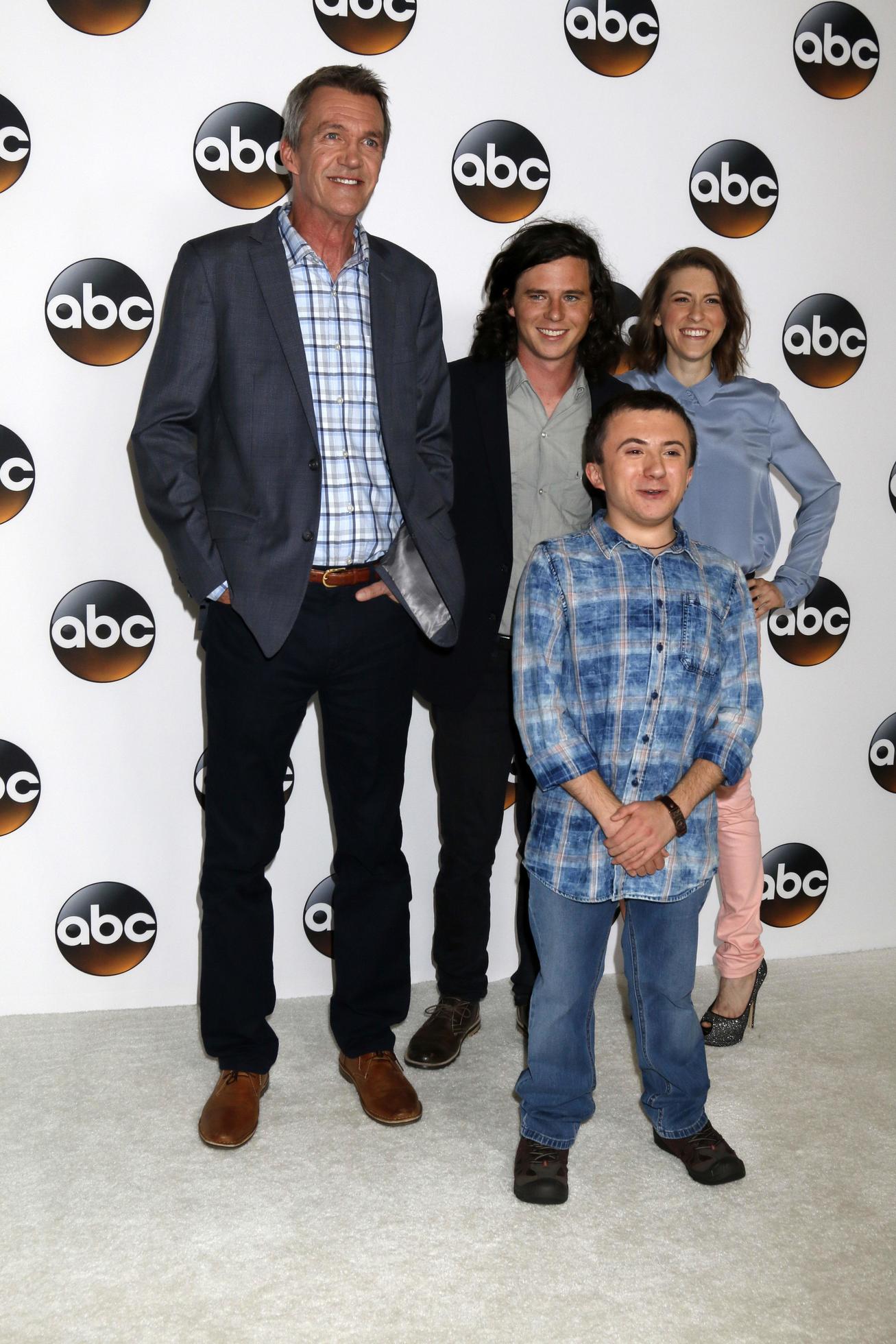 LOS ANGELES AUG 6 Neil Flynn, Charlie McDermott, Atticus Shaffer