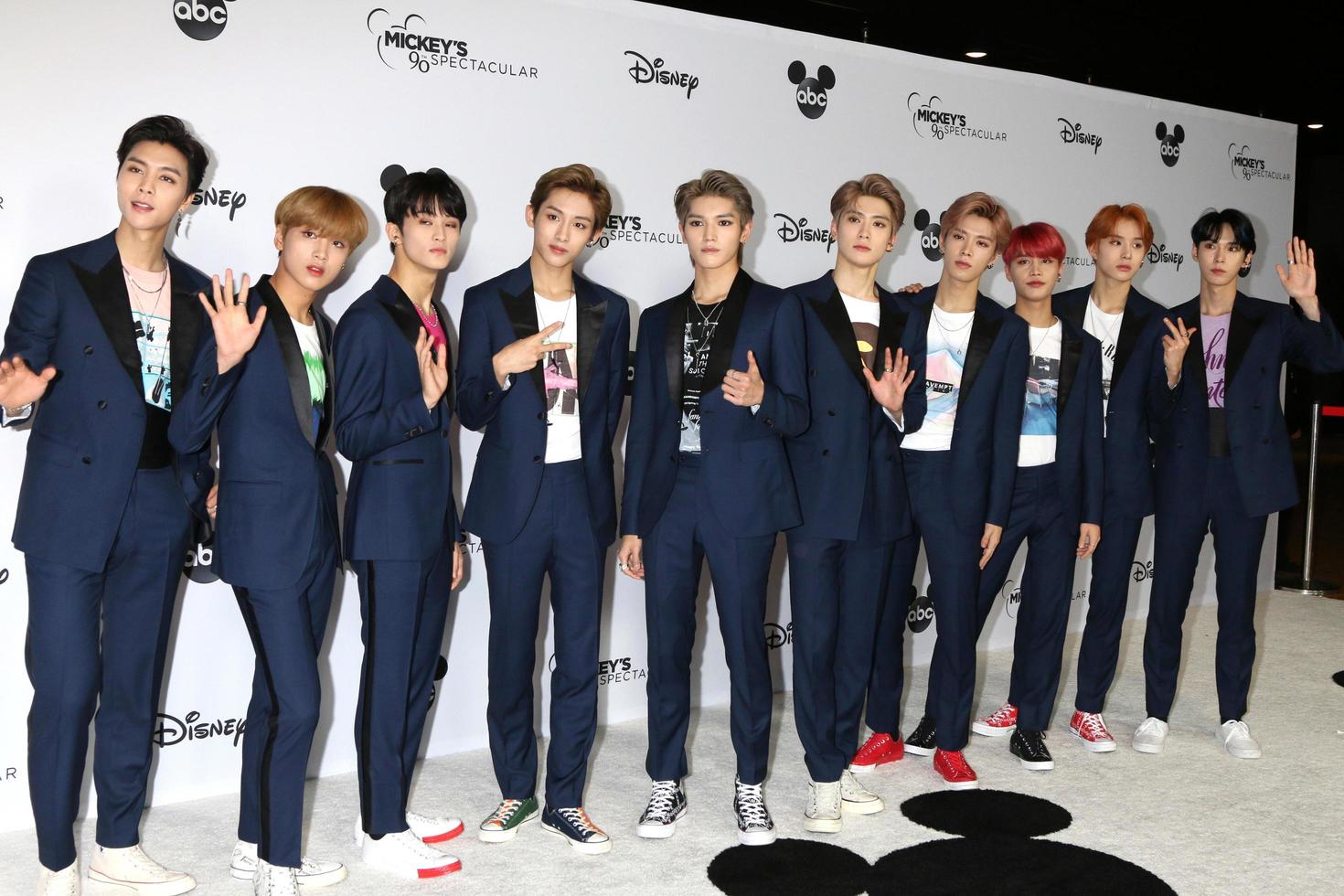 LOS ANGELES - OCT 6 NCT 127 at the Mickey s 90th Spectacular Taping at the Shrine Auditorium on October 6, 2018 in Los Angeles, CA photo