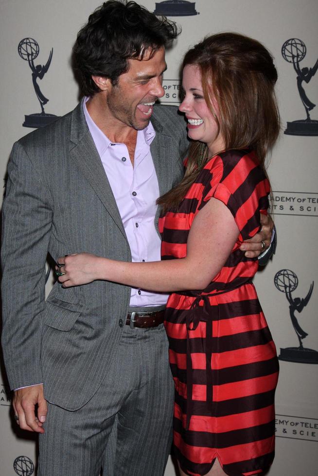 LOS ANGELES - JUN 14 - Shawn Christian, Molly Burnett arrives at the ATAS Daytime Emmy Awards Nominees Reception at SLS Hotel At Beverly Hills on June 14, 2012 in Los Angeles, CA photo