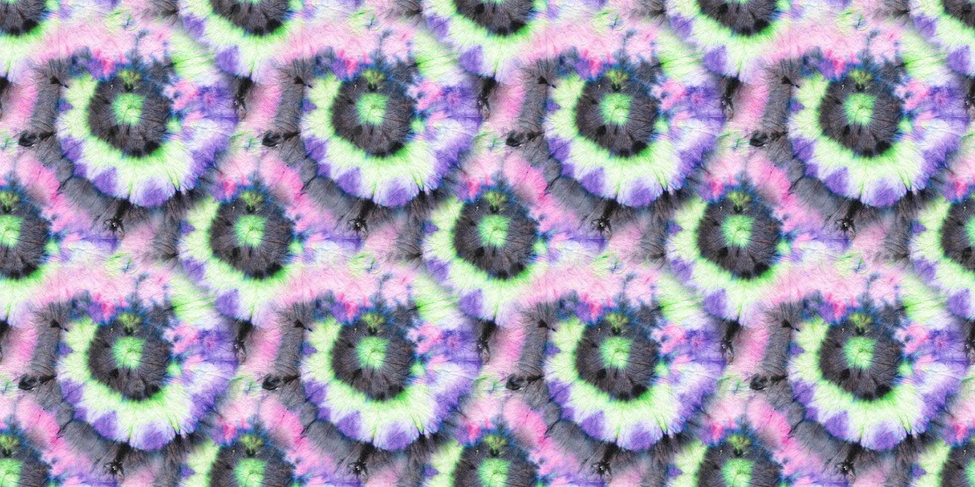 Fantasy Psychedelic Kaleidoscope. Seamless. Dyed photo
