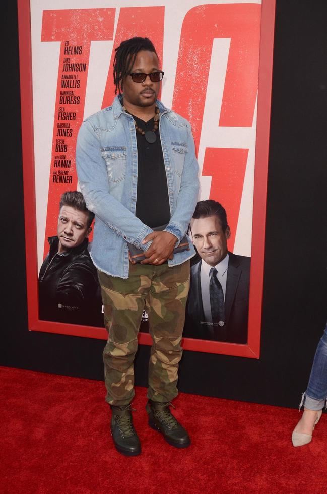 LOS ANGELES - JUN 7 - Open Mike Eagle at the Tag Premiere at the Village Theater on June 7, 2018 in Westwood, CA photo