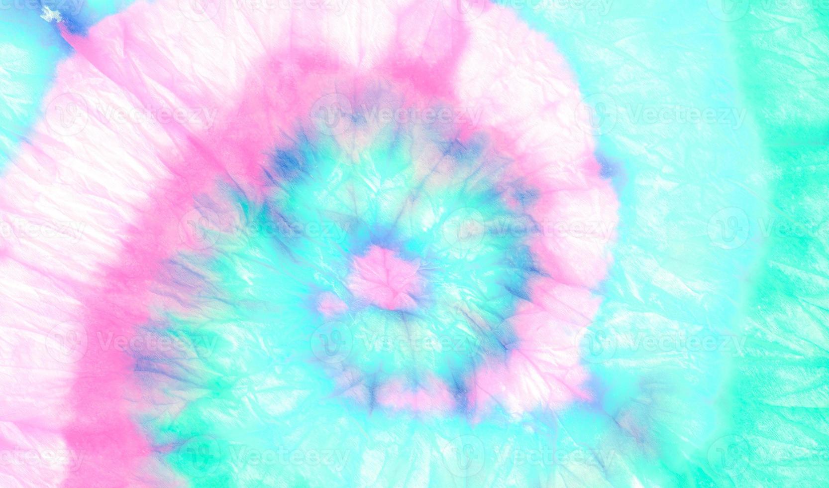 Green Watercolor Batik Repeat. Die Boho Paint photo