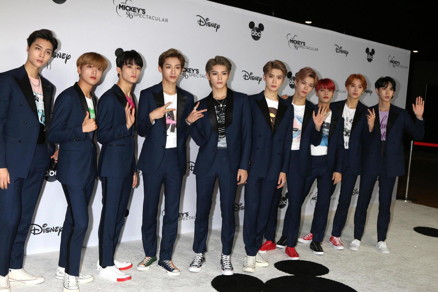 LOS ANGELES - OCT 6 NCT 127 at the Mickey s 90th Spectacular Taping at the Shrine Auditorium on October 6, 2018 in Los Angeles, CA photo
