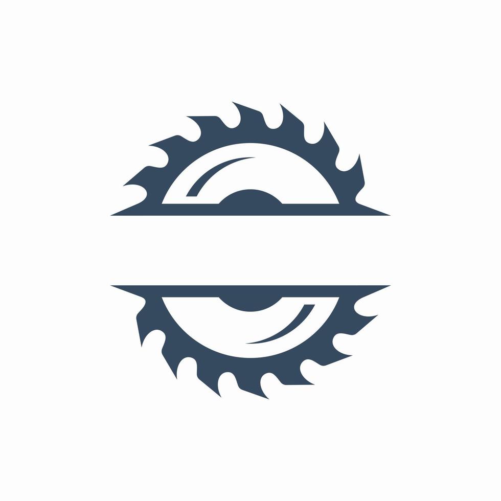 circular saw vector design template