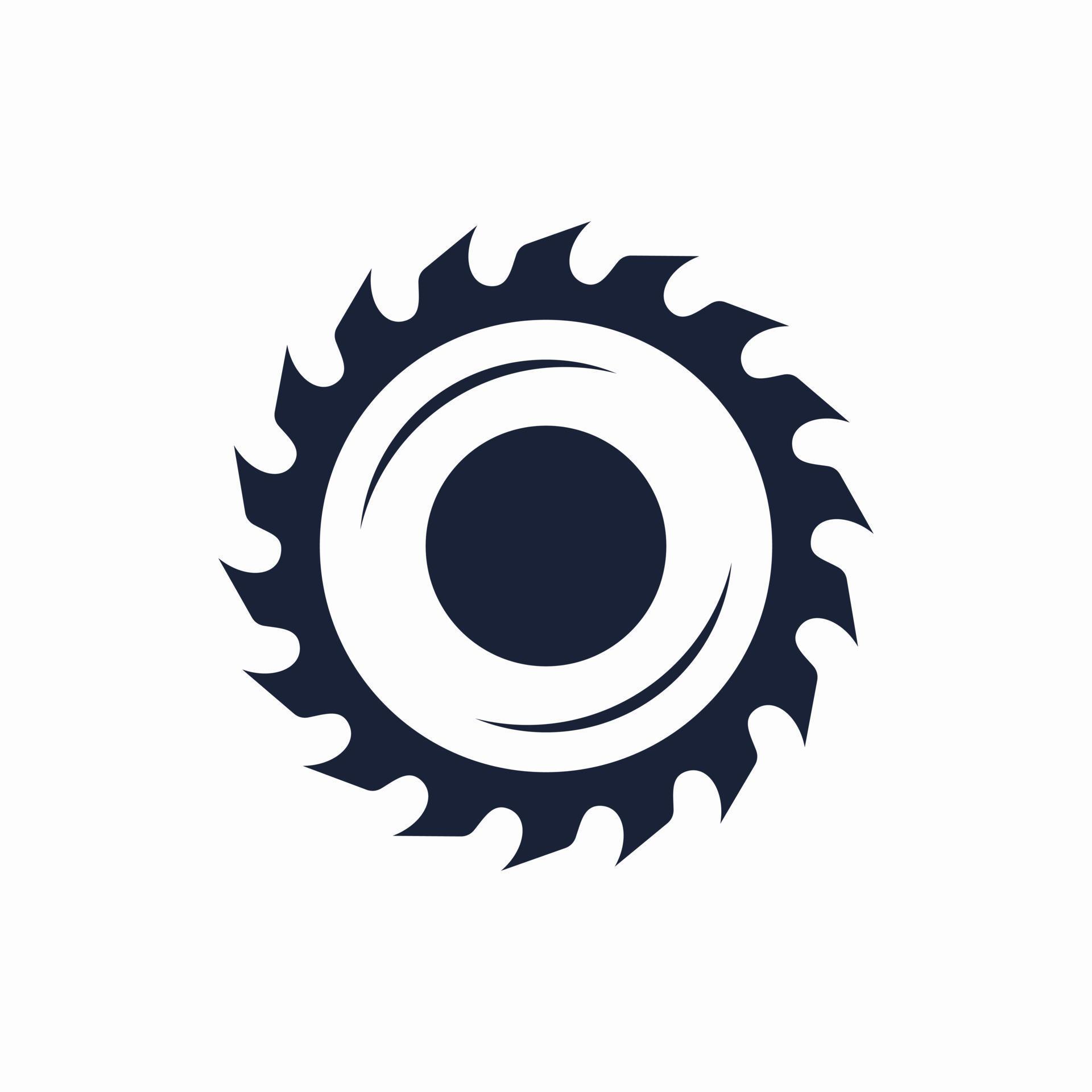 circular saw vector design template 13235886 Vector Art at Vecteezy