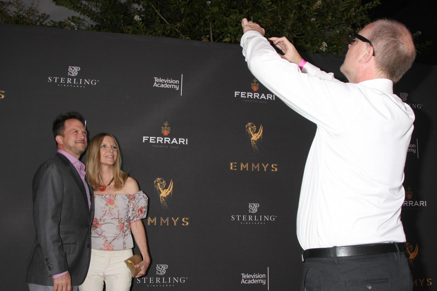 los angeles - 23 de agosto - scott martin, lauralee bell, matt kane en la televisión diurna las estrellas celebran la temporada de premios emmy en el saban media center en la academia de televisión el 23 de agosto de 2017 en north hollywood, ca foto