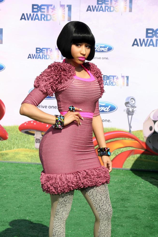 LOS ANGELES - JUN 26 - Nicki Minaj arriving at the 11th Annual BET Awards at Shrine Auditorium on June 26, 2004 in Los Angeles, CA photo