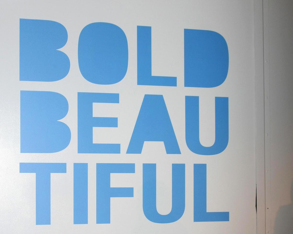 LOS ANGELES - JAN 14 - Bold and Beautiful Emblem as the Bold and Beautiful Celebrates 7000th Show at a CBS Television City on January 14, 2015 in Los Angeles, CA photo