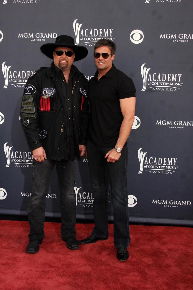 LAS VEGAS - APR 3 - Montgomery Gentry arriving at the Academy of Country Music Awards 2011 at MGM Grand Garden Arena on April 3, 2010 in Las Vegas, NV photo