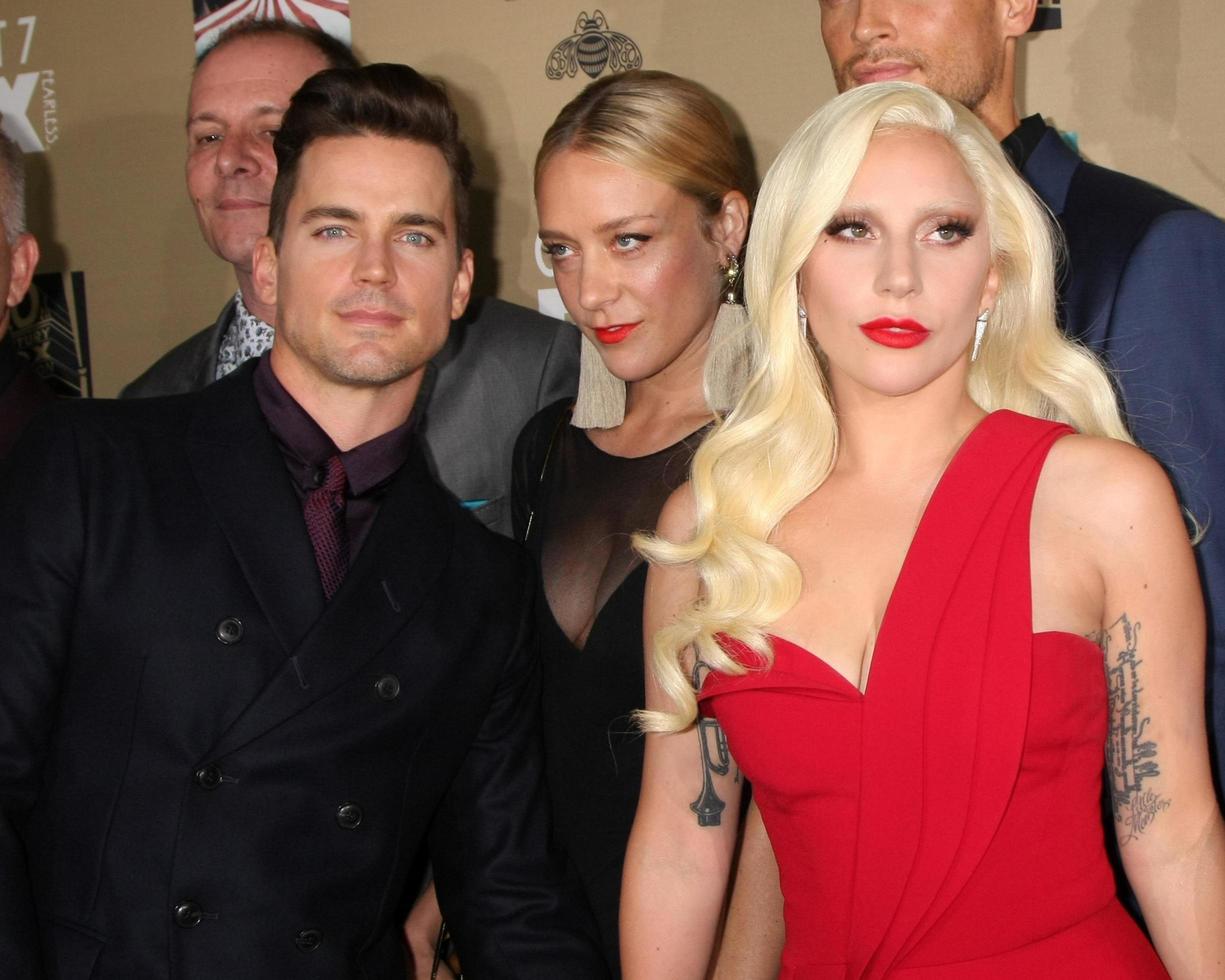 LOS ANGELES - OCT 3 - Matt Bomer, Chole Sevigny, Lady Gaga at the American Horror Story - Hotel Premiere Screening at the Regal 14 Theaters on October 3, 2015 in Los Angeles, CA photo