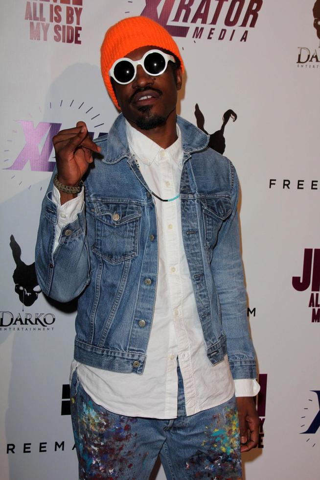 LOS ANGELES - AUG 22 - Andre 3000, aka Andre Benjamin at the Jimi - All Is By My Side LA Special Screening at ArcLight Hollywood Theaters on August 22, 2014 in Los Angeles, CA photo