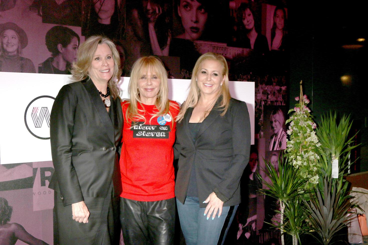 LOS ANGELES - NOV 1 - Pamela Guest, Rosanna Arquette, Kelly Jones at the Power Women Summit - Thursday at the InterContinental Los Angeles Hotel on November 1, 2018 in Los Angeles, CA photo