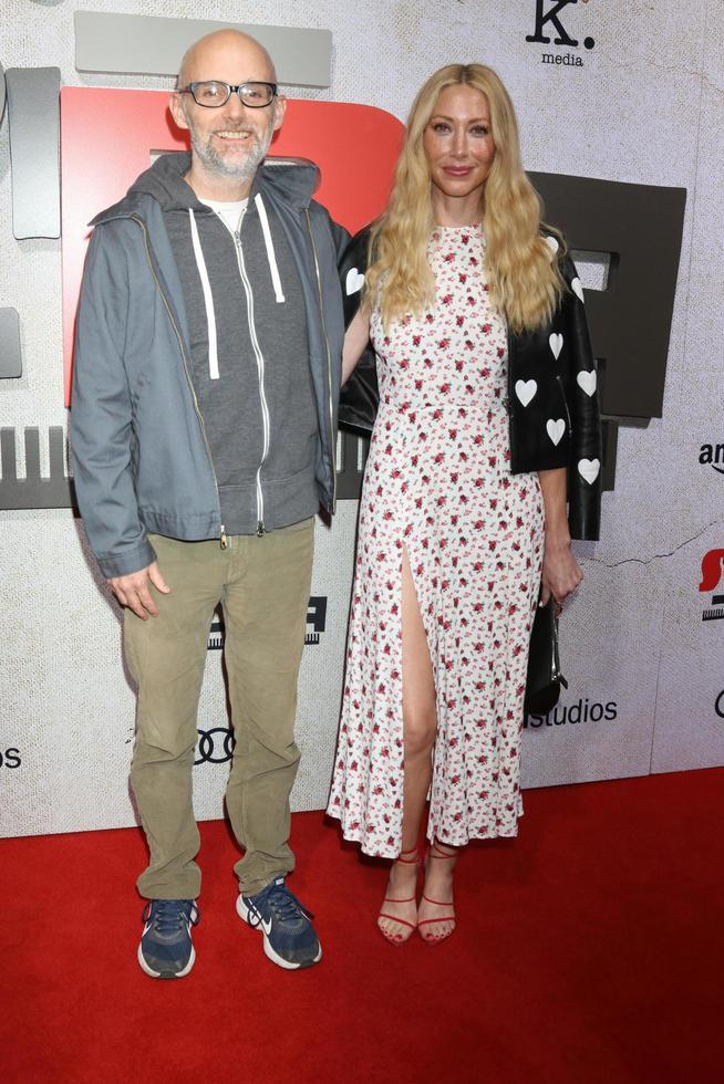 LOS ANGELES - OCT 24 Moby, Julie Mintz at the Suspiria Premiere at the ArcLight Theaters on October 24, 2018 in Los Angeles, CA photo
