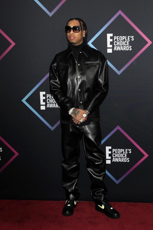 LOS ANGELES - NOV 11 - Tyga at the People s Choice Awards 2018 at the Barker Hanger on November 11, 2018 in Santa Monica, CA photo