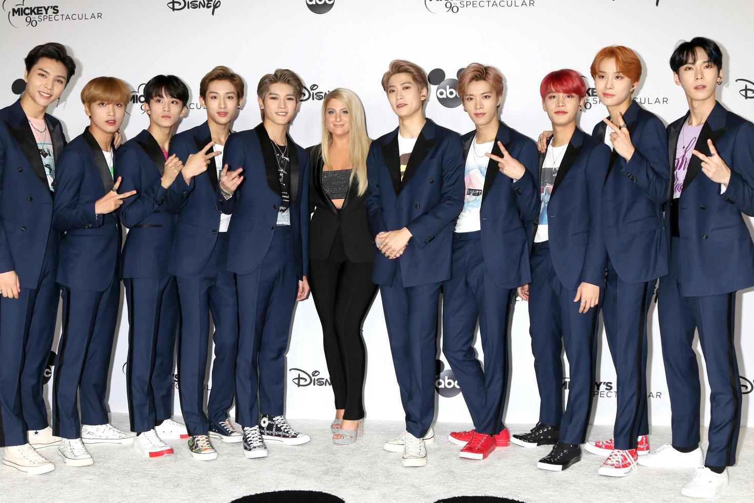 LOS ANGELES - OCT 6 NCT 127, Meghan Trainor at the Mickey s 90th Spectacular Taping at the Shrine Auditorium on October 6, 2018 in Los Angeles, CA photo