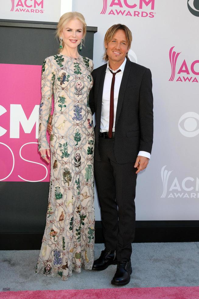 LAS VEGAS - APR 2 - Nicole Kidman, Keith Urban at the Academy of Country Music Awards 2017 at T-Mobile Arena on April 2, 2017 in Las Vegas, NV photo