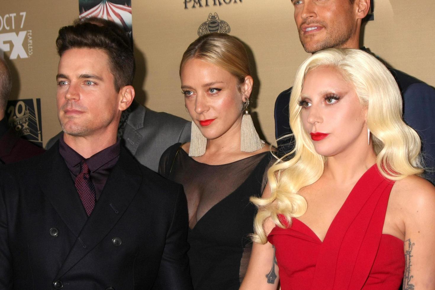 los angeles - 3 de octubre - matt bomer, chole sevigny, lady gaga en la historia de horror americana - proyección de estreno del hotel en los teatros regal 14 el 3 de octubre de 2015 en los angeles, ca foto