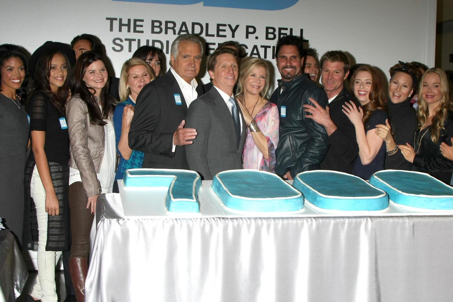 LOS ANGELES - JAN 14 - Bold and Beautiful Cast, Bradley P. Bell as the Bold and Beautiful Celebrates 7000th Show at a CBS Television City on January 14, 2015 in Los Angeles, CA photo