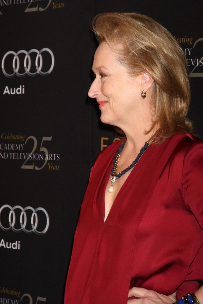 LOS ANGELES - JAN 14 - Meryl Streep arrives at the BAFTA Award Season Tea Party 2012 at Four Seaons Hotel on January 14, 2012 in Beverly Hills, CA photo