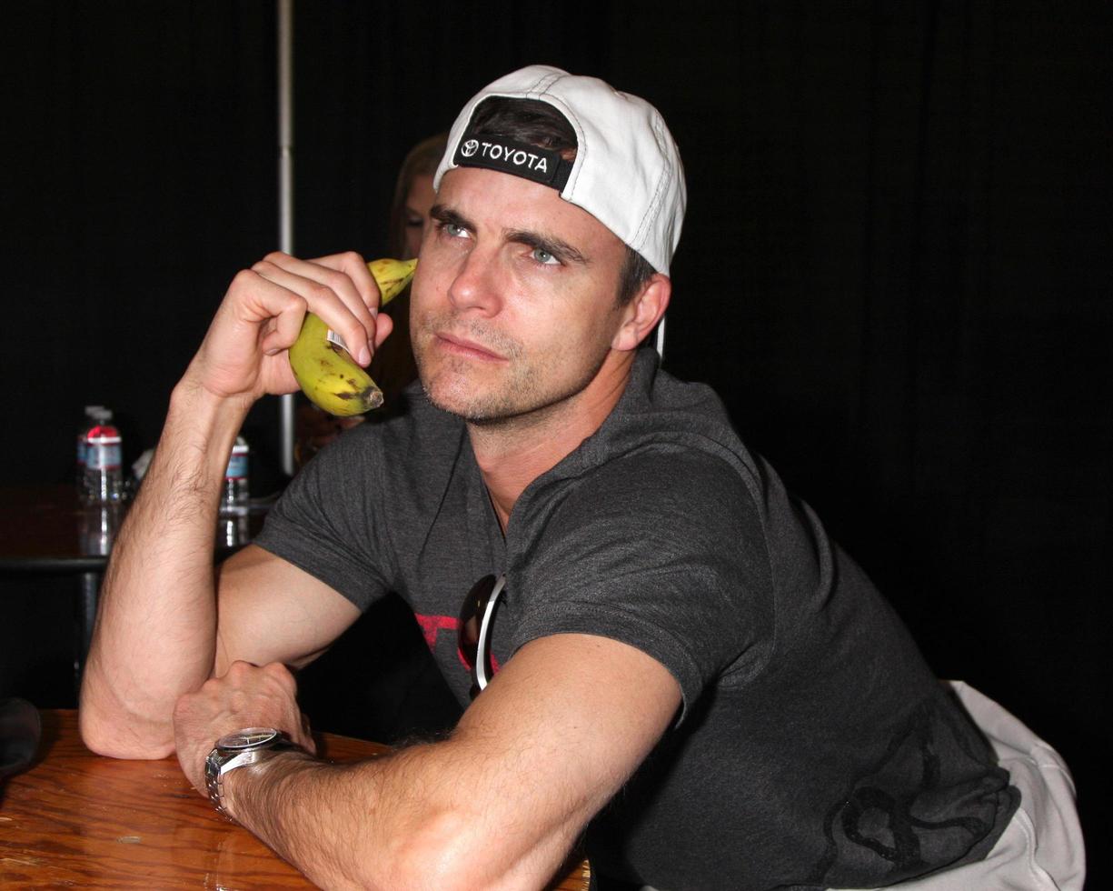 LOS ANGELES - MAR 15 - Colin Egglesfield at the Toyota Grand Prix of Long Beach Pro-Celebrity Race Training at Willow Springs International Speedway on March 15, 2014 in Rosamond, CA photo