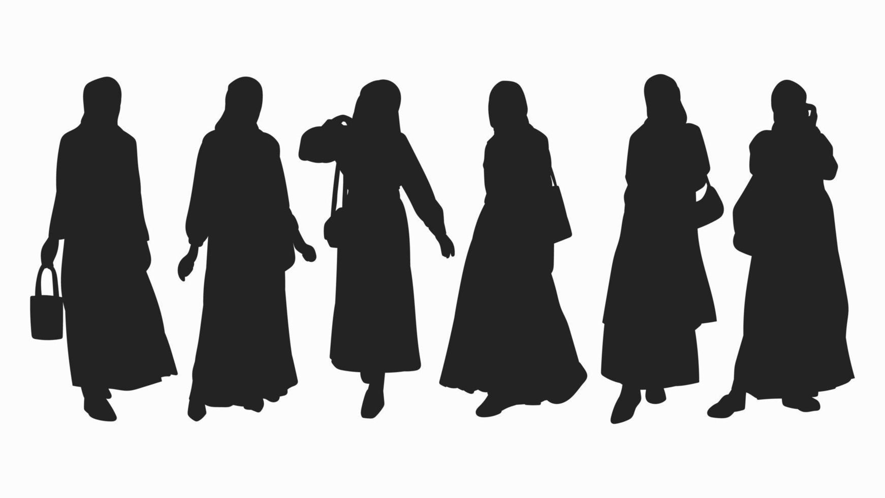 muslim Woman vector