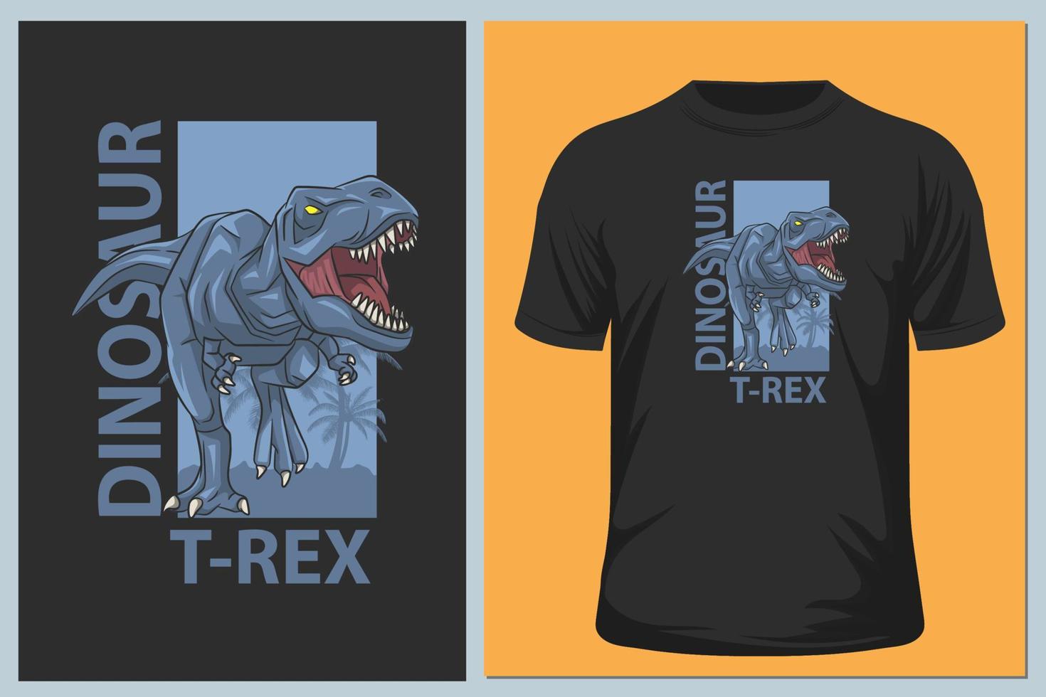 Dinosaur vector blue 13245699 Vector Art at Vecteezy