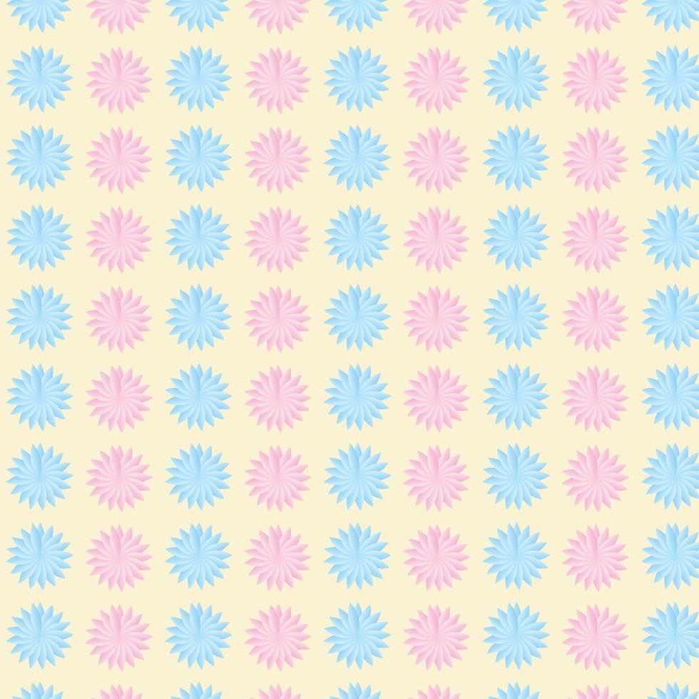 flower pattern background vector