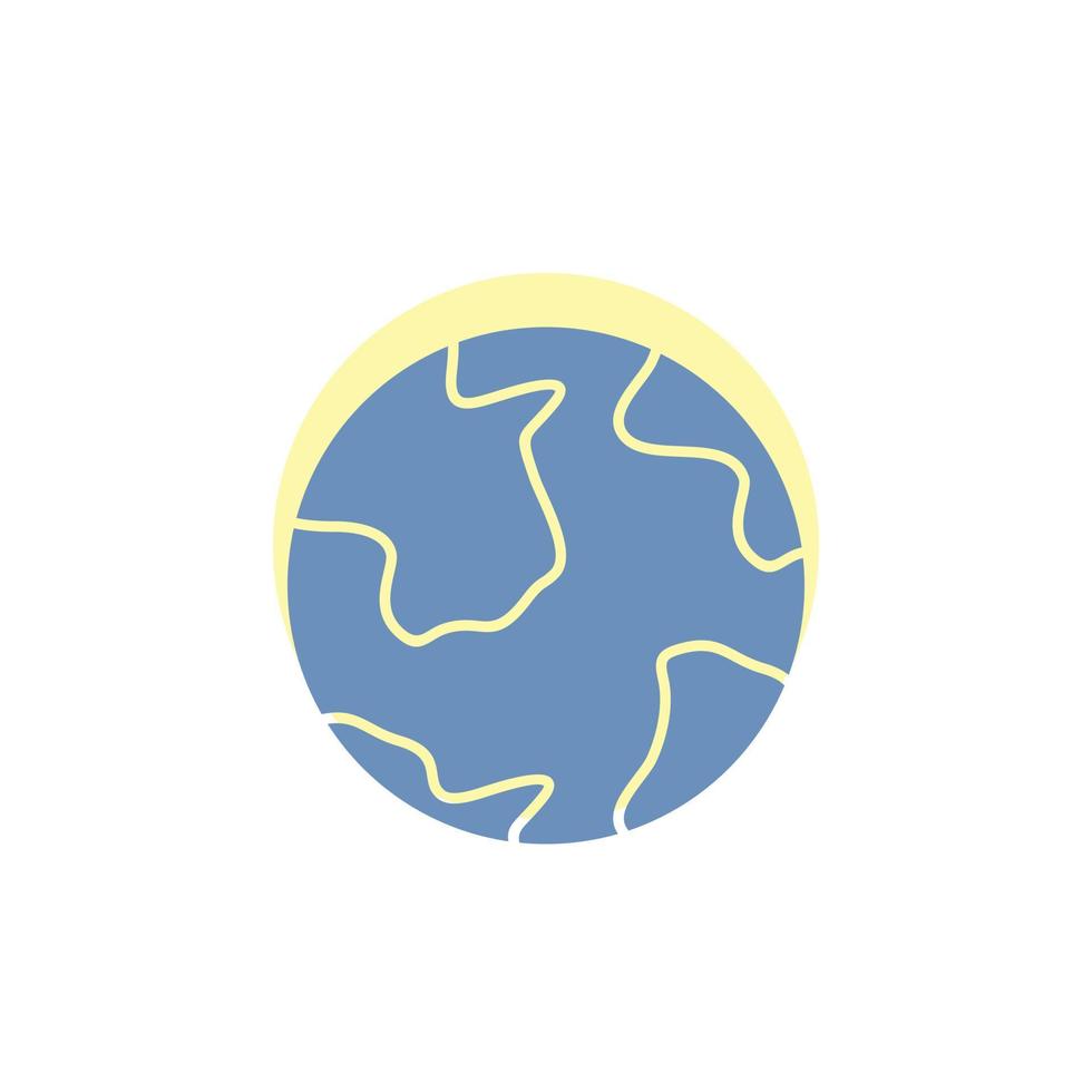 earth. globe. world. geography. discovery Glyph Icon. vector