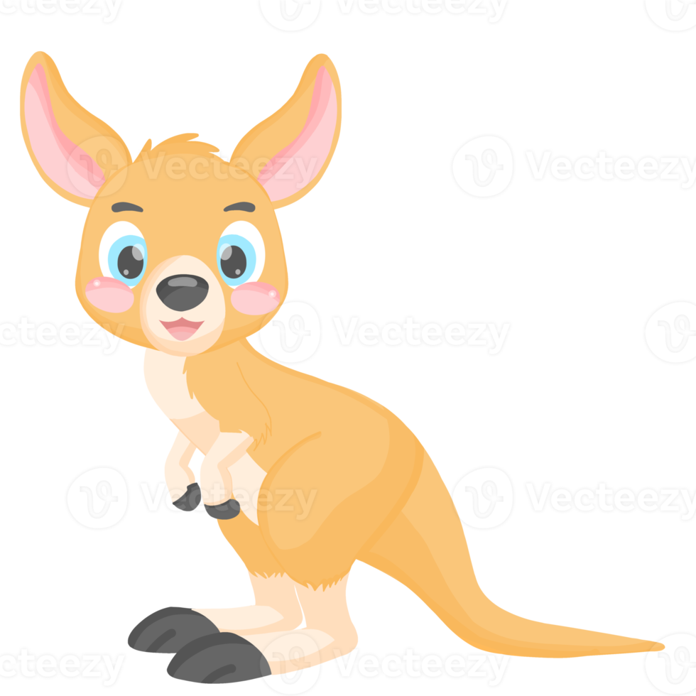 Free niedliche känguru-tierillustration 13250111 PNG with Transparent